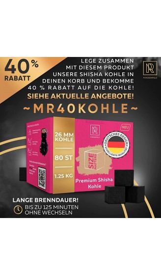 M. ROSENFELD Smokebox Shisha – HOOKARTIS – Heat Management Shisha Kopf Aufsatz mit Doppelring-Boden. passt für alle gängigen Köpfe Shisha HMD Designed in Germany. New Version – Neue Griffe - B07SZTTN3XU