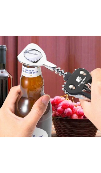 korkenzieher wein with Wine Stopper flaschenöffner Multifunction ,dosenöffner wmf,wein geschenk Bottle Opener ,wine beer bottle opener - B09624879QA