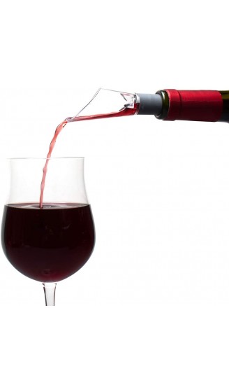 Flaschenöffner Vino Pop Weinöffner Set mit Kapselschneider Ausgießer luftdichten Verschluss und Weinflaschenöffner Weinflaschenöffner mit Air Rise Technologie - - B07L5HRKYWP
