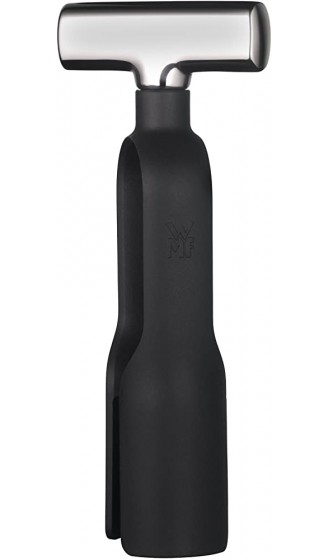 WMF Baric Sommelier Weinset 3-teilig Korkenzieher Folienschneider Flaschenverschluss in Walnussholzbox schwarz - B07DCW41Y7B