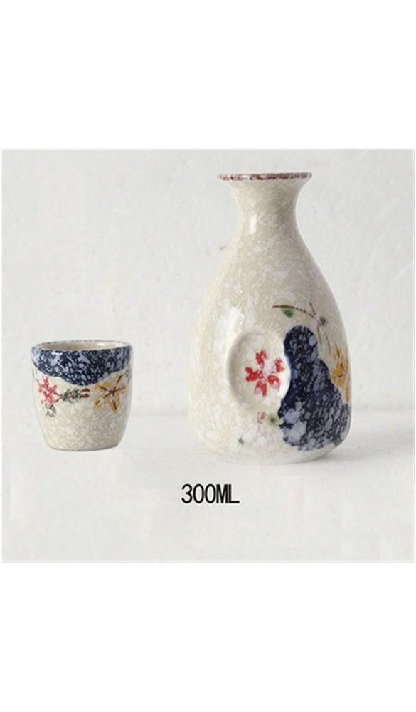XHBH Japanische willen Wein weinhip Flasche Haushalt barware Flaschen antike handgemachte hüftflasche Set Keramik wausee töpfe 4.16 Color : Style20 - B092Q2ZCM7B