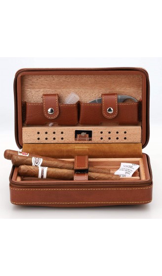 4 Finger tragbare Reise-Zigarrenetui Zigarrenschneider Zigarren-Feuchtiger Zigarren-Feuchtiger Zigarrenschneider und Luftbefeuchter Geschenk für Bräutigamer - B083RPMCTYA