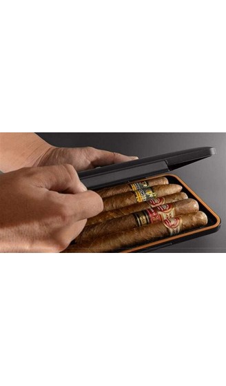 LZQBD ZENGQIANGJING Zigarettenetui leichte Aluminium-Zigarren-Humidor großer Kapazität tragbarer High-End-Zigarrenkasten dekorative Box - B09WMG73Y3J