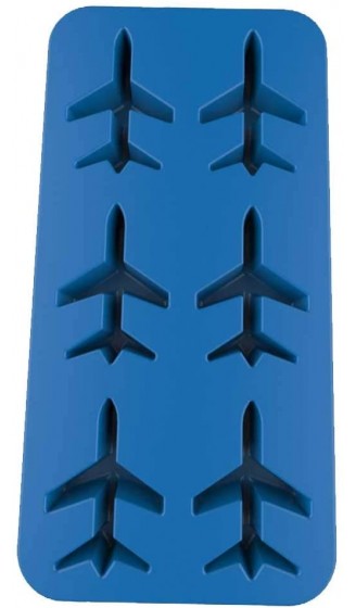 DonJordi Eiswürfelform in Form eines Flugzeug aus Silikon Geeignet als Eisformen oder für Schokolade - B08GY1LGX8S
