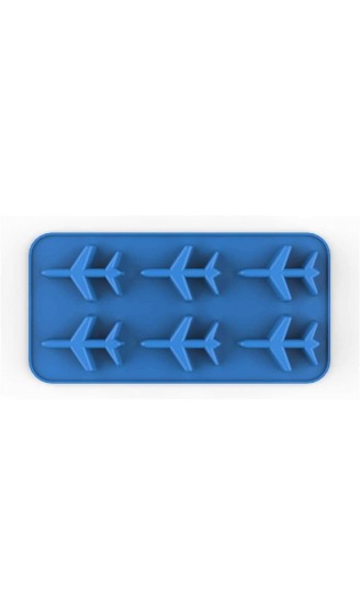 DonJordi Eiswürfelform in Form eines Flugzeug aus Silikon Geeignet als Eisformen oder für Schokolade - B08GY1LGX8S
