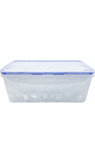 Eisbox mit Eiswürfelform Eiswürfelbehälter 4 Lagen geruchshemmend versiegelt 128 Fächer - B09P4LRXS8U