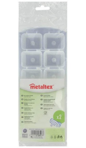 Metaltex 253517 Eiswürfelformer Ice 2-er Set aus Kunststoff - B00I2K7CBKP