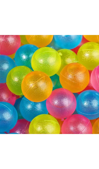 Relaxdays Eiswürfel wiederverwendbar 100 Stück Dauereiswürfel Kugel Kunststoff Partyeiswürfel für Getränke bunt - B092TS2SLWL