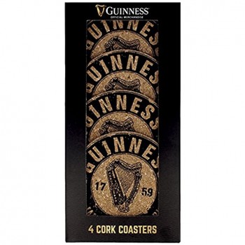 Guinness Kork Untersetzer 4er Packung - B079DHXTXPQ