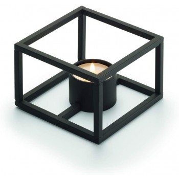 Philippi CUBO Single Stövchen mit einem magnetischen Teelichthalter Teil der CUBO Serie - B07HBJPGHYG