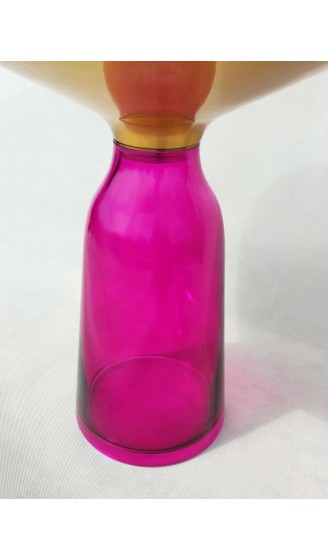 ArteHome Bottle Table Couchtisch Glasbein 50 53cm Purple - B09T75JRRQM