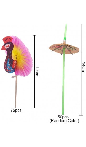 WENTS 100PCS Paper Umbrella Cocktail Cocktail Beach Party Paper Umbrella Cocktail Umbrellas Cocktail Umbrellas Decoration for Cocktail Drinks Fruit Label Wine for Beach Party Assorted Colors - B08FXCG2MJ5