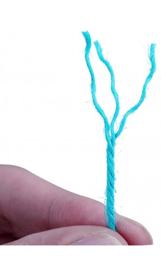 xyl Sky Blue Twine Jute Twine String Farbverpackung String Geschenkfaden für DIY-Kunsthandwerk Verpackung Gartenanwendungen - B092CPWSJXD