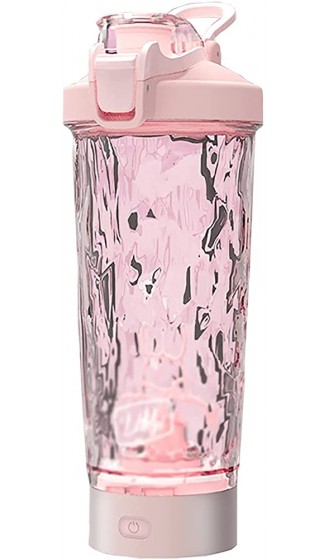KIKIRon Automatischer Mischbecher Automatische Mischbecher Elektrische Shaker-Tasse Sport- Und Fitness-Wasserbecher Farbe : Pink Size : 600ml - B09W24SZDSV