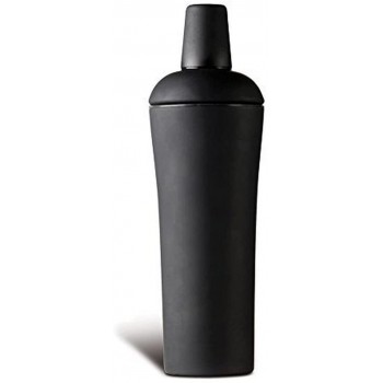 Nuance Cocktail Shaker in schwarz Edelstahl 18x12x9 cm - B004450BW4B