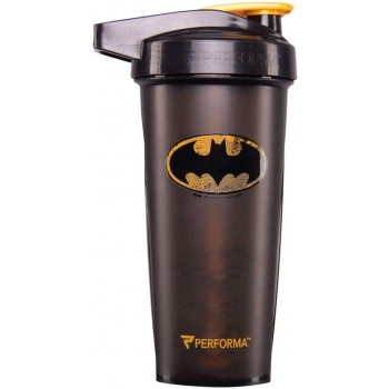 PerfectShaker Performa ACTIV DC Comics & Justice League Series Shaker Bottle Best Leak Free Bottle with ActionRod Mixing Technology for Your Sports & Fitness needs 800 ml Batman - B08517FBCLR