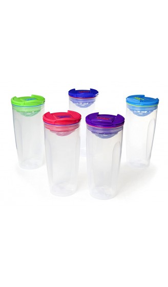 Sistema Shaker TO GO | 700-ml-Flasche für Protein-Shakes | BPA-freier Kunststoff | Gemischte Farben - B00BKWOP2Q3