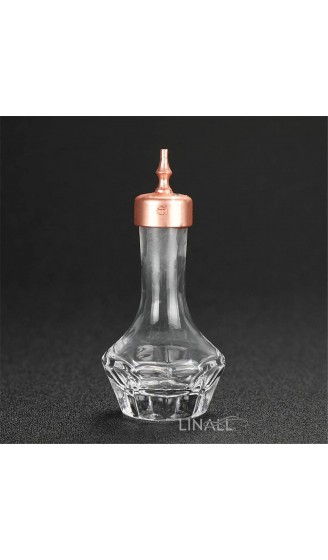Bitters Flasche – bleifreies Glas mit Edelstahl-Aufsatz 50 ml professionelles Bar-Werkzeug für die Zubereitung von Cocktails und den perfekten Whiskey DSBT0001 Kupfer - B07KZWXGM3R