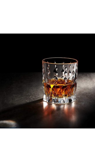 Whiskey Steine & Umweltfreundliches Kristall Whisky Glas Geschenkset 6 Handgefertigte Runde Granit Kühlsteine Whiskey Glas Monarch aus Europa 340 ml Tablett aus Hartholz Geschenkbox - B08PVP9LWBD