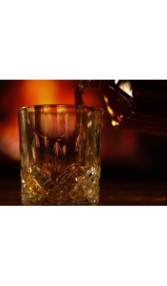 WOMA 6 Whisky Steine Edelstahl + 2 Whisky Gläser + Holzbox inkl. Zange & Samtbeutel Edelstahl Eiswürfel wiederverwendbar geschmacksneutral & Kühlung ohne Verwässern für Whiskey Wodka Gin & Mehr - B07XDX97XPA
