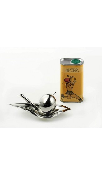 Alessi Taste-Huile Olivenölkoster aus Edelstahl 54 x 19.5 x 35 cm - B001265O7AZ