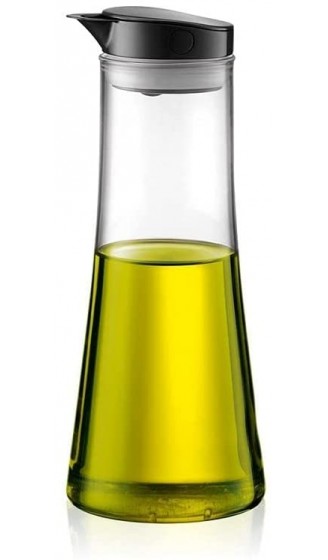 Bodum Bistro Öl-  Essigbehälter Glas Schwarz transparent 9.7 cm - B078VGM6W27