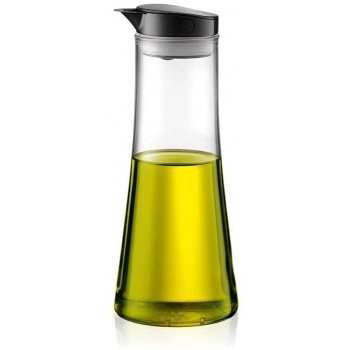 Bodum Bistro Öl-  Essigbehälter Glas Schwarz transparent 9.7 cm - B078VGM6W27