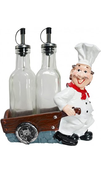 Essig und Öl Spender Ölflasche aus Glas mit Ausgießer,Olivenöl Dispenser mit Anti-Schmutz Verschluss，Hübsche Kochölflasche Geschenk für Familie und Freunde - B09QCC2L9YF