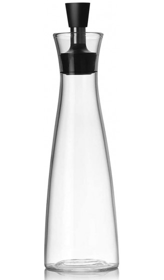 Essig und Ölflasche 500ml Glas Ölspender Glasflaschen und Ausgießer Set für Küche Olivenöl Flasche für BBQ Kochen Grillen Pasta Auslaufsicher 500ml-B - B09CGFRT4Y6
