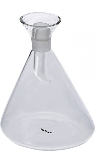 Ibili Speiseölflasche 500 ml aus Glas Edelstahl transparent silber 1 2L - B007H5B3V6P