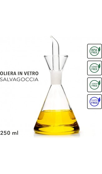 Ölspender konisch ml. 250 S GOCCIA Oil + - B008B53K76F