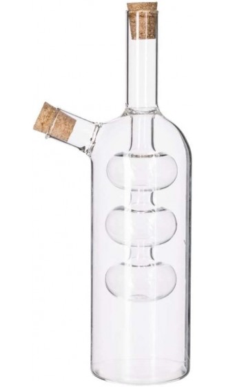 Secret De Gourmet Öl & Essig Spender | Ölflasche mit Ausgießer | Flaschen zum Befüllen | Essig Öl Set | Glas Aufbewahrung | 2in1 | Essigspender | Ölspender | Glasflasche Spenderflasche | Olivenöl - B0771LG4MKU