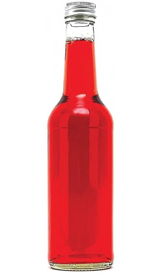 slkfactory casavetro 12 Leere Glasflaschen 350 ml Schraubverschluss Flasche BOR Likörflaschen Schnapsflaschen Saftflaschen Essig-Öl Flaschen mit Verschluss zum selbst Abfüllen 0,35 Liter - B008GVGDVUL