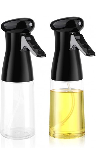 Venga amigos Essig & Ölflasche Ölspender Ölsprüher Flasche 210 ML Olivenöl-Sprühgerät zum Kochen Grill Zubehör für BBQ Kochen Grillen Pasta Salat（2st - B08V4QBW1ZS