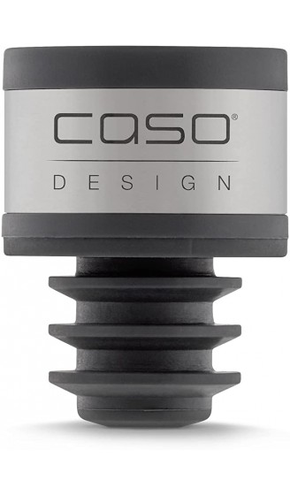 CASO WineLock Vakuum Aromaverschluss 3 Stk. Weinverschluss für Vakuumierer für längeren Genuss & Schutz der Aromen spümaschinengeeignet für Flaschenhälse mit 16-19 mm Innen-Durchmesser - B09M43ZHJGQ