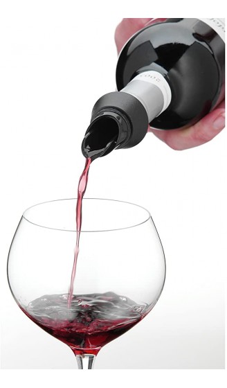 WMF Clever&More Weinausgießer 2in1 mit Flaschenverschluss Geschenk Cromargan Edelstahl Silikon - B000FNI5HWW
