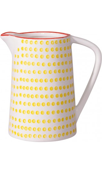 Bloomingville Milchkännchen Susie gelb Keramik - B07PCT7HRCJ