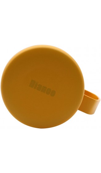 Dianoo Krug Krug Aus Edelstahl Dampfender Krug Der Für Kaffee Geeignet Ist Latte Und Schäumende Milch 350ml Gelb - B07FV98ZCMB