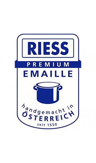 Riess 0457-033 Oma's Milchkanne 1,5L CLASSIC WEISS mit Emaille-Deckel und Holzgriff Höhe 19,2 cm weiß - B07VSS34QHM