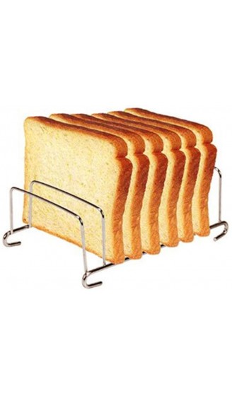 Brotregal Toastständer Brot Ständer aus Edelstahl Brotregal Zubehör für die Luftfritteuse Esszimmer-Halter Toast Rack für Toast Esszimmer Kühlung Brot Zubehör Küchenkühlgitter Lebensmittel 2 Stück - B08VGP16CGQ