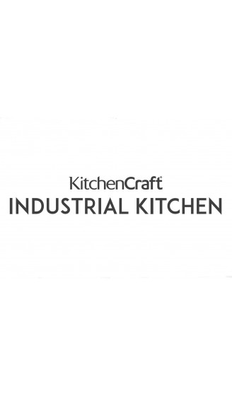 Kitchen Craft Industrial Kitchen Metall Toastständer im Vintage Stil Stahl Grau 11 x 14.3 x 7 cm - B078HXF461U