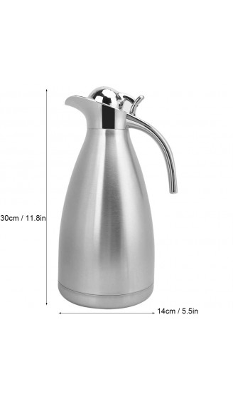 Vakuum-Thermokanne Tee-Getränke-Spender Thermo-Kaffeekanne Thermo-Kanne für Kaffee Tee Wasser oder Milch zum Warmhalten - B09RWD8WGP5
