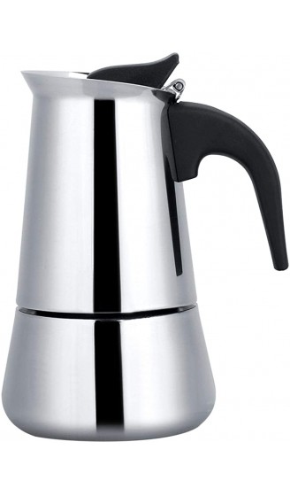 Kaffee Kanne Edelstahl Kaffee Kanne Einfach Bedienende Schnelle Reinigungstopf Kaffee Maschine für Kaffee und Tee450ml - B091B4QF7PE