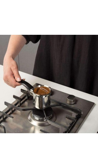 NAVA Schmelztiegel | 140 ML | Türkische Kaffeekanne mit Granitbeschichtung für die Zubereitung von türkischem Kaffee - B092JFZ6FKL