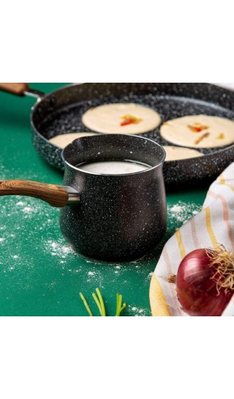 NAVA Schmelztiegel | 300 ML | Türkische Kaffeekanne mit Granitbeschichtung für die Zubereitung von türkischem Kaffee - B092J4PP71U