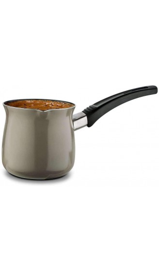 NAVA Schmelztiegel | 480 ML | Türkische Kaffeekanne mit Keramikbeschichtung | Für die Zubereitung von türkischem Kaffee - B092J4D8DYW