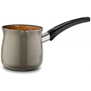 NAVA Schmelztiegel | 480 ML | Türkische Kaffeekanne mit Keramikbeschichtung | Für die Zubereitung von türkischem Kaffee - B092J4D8DYW