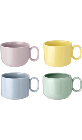 RIG-TIG MIX'N'Match Mugs 4 pcs. Blue Yellow pink Green - B085FX469DY