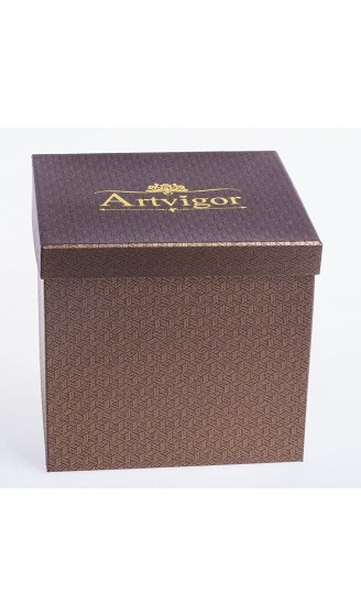 Artvigor Tea for One 3-teilig Kaffee Tee Set Beinhaltet Kanne 400 ml Tasse 250 ml Untertasse Geschenkverpackung - B075HF2YHVF