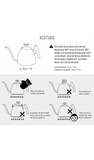 1.5L 50oz Handbrüh-Kaffeekessel mit Thermometer schwarzer Schwanenhals Wasserkocher Tropfbrühkaffee Kaffeekanne Teekanne mit 3-lagigem Edelstahlboden Wasserkessel für Induktions-Elektroherd - B0837JGLQSR